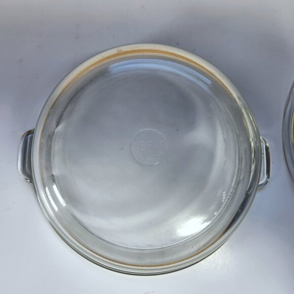 Vintage Pyrex Dish Clear Casserole & Lid 4 C 023 623 Bottom 623 Lid Early Pyrex - Picture 7 of 10